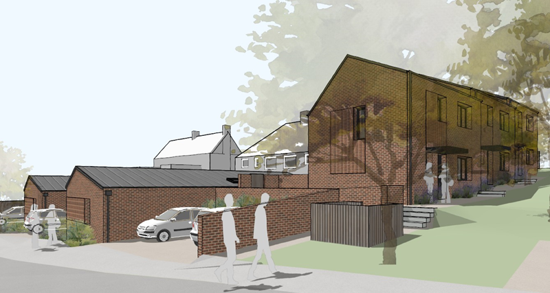 Woodman Close - Houses View